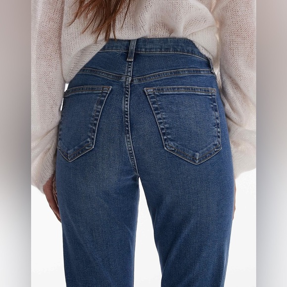 Topshop Jamie Skinny Jeans High Rise Ankle Length Mid Indigo Blue Size 26 - Picture 4 of 15